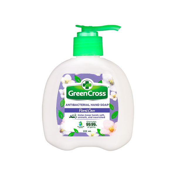 Green Cross Antibacterial Handsoap Floral Care Pump 225ml