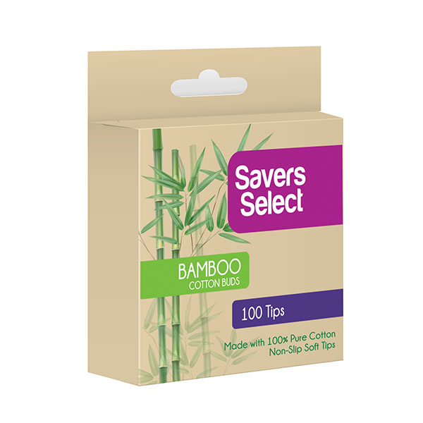 Savers Select Bamboo Cotton Buds 100's