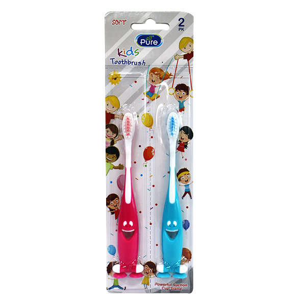 All Pure 2 Packs Kids Soft Toothbrush