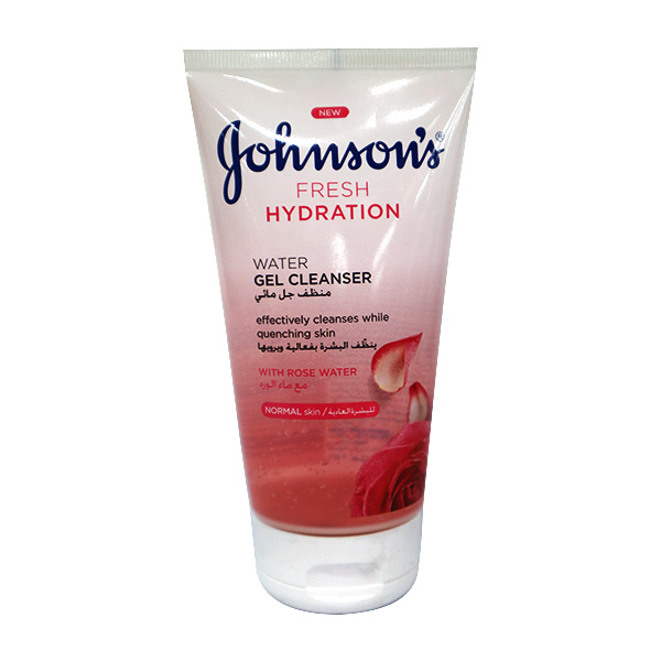 Johnson's Fresh Hydration Water Gel Cleanser with Rose Water