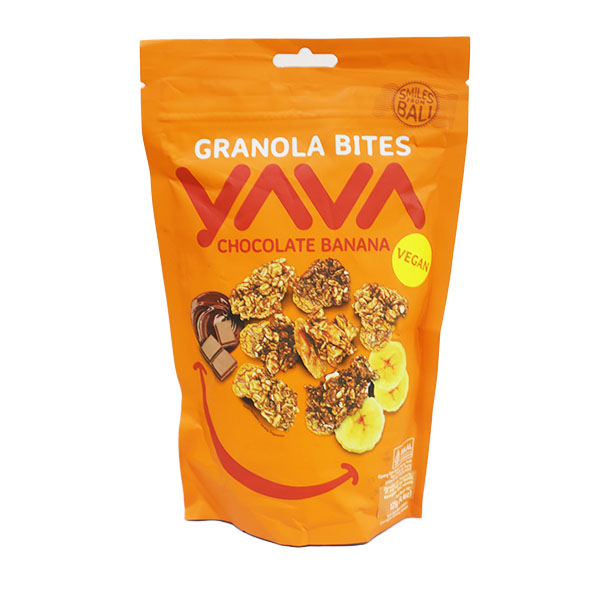 Yava Granola Bites Chocolate Banana 125g