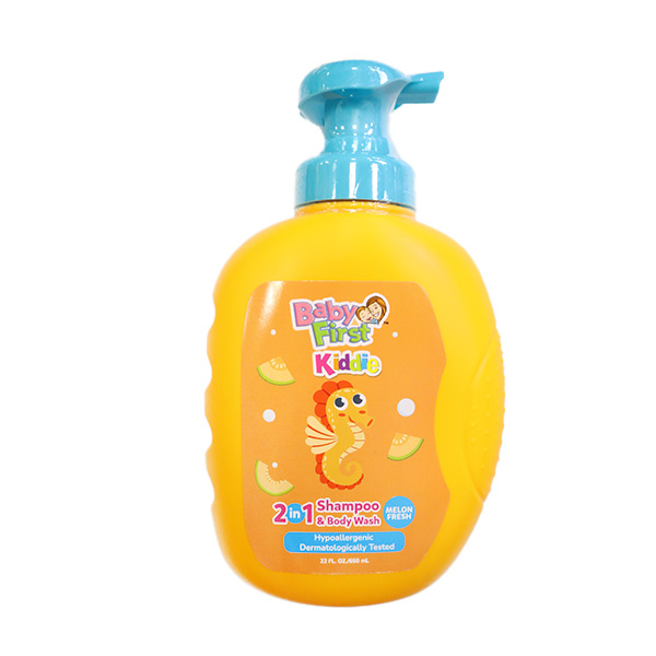 Baby First Kiddie Melon Fresh 2-in-1 Shampoo and Body Wash