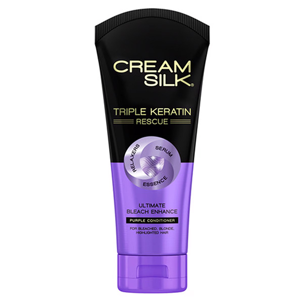 Cream Silk Triple Keratin Conditioner Ultimate Bleach Enhance 150ml