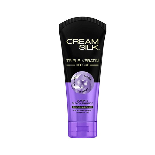 Cream Silk Triple Keratin Rescue Conditioner Ultimate Bleach Enhance 300ml
