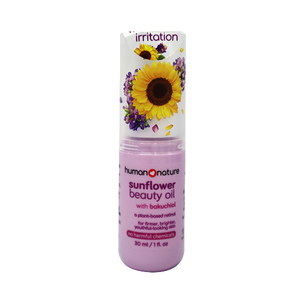 Human Nature Sunflower Beauty Oil with Bakuchiol 30ml