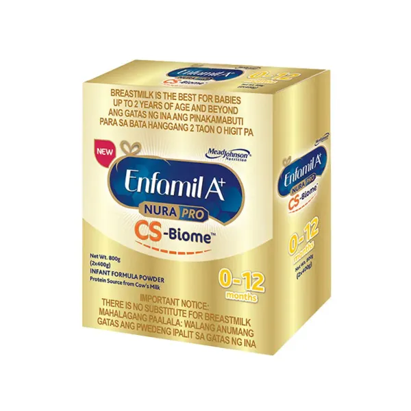 Enfamil A+ CS-Biome Stage 1 Milk Powder 400g (12x2 Bib)