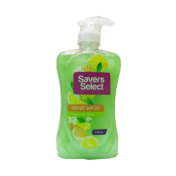 Savers Select Hand Wash Honey and Lemon 500ml