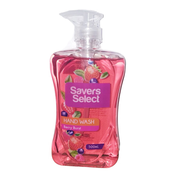 Savers Select Hand Wash Berry Burst 500ml