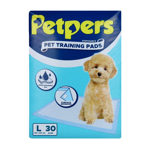Petpers Pet Training Pads Large 30s x 6