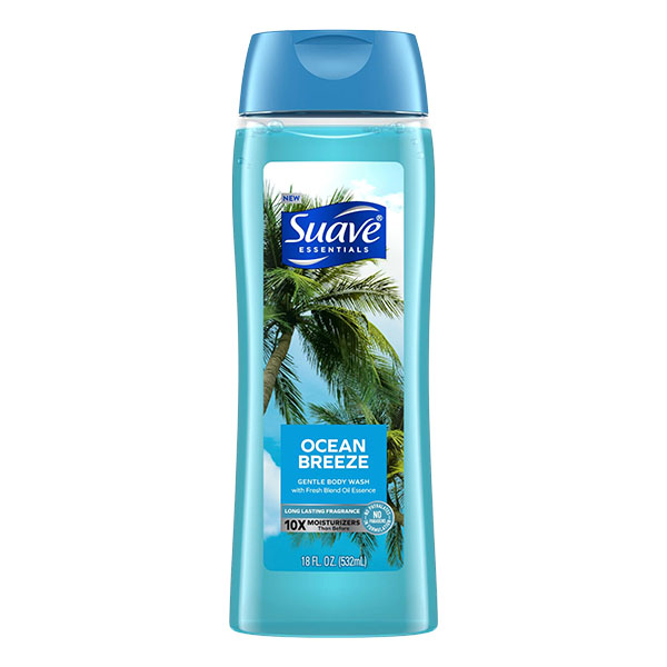 Suave Essentials Ocean Breeze Gentle Body Wash 532ml