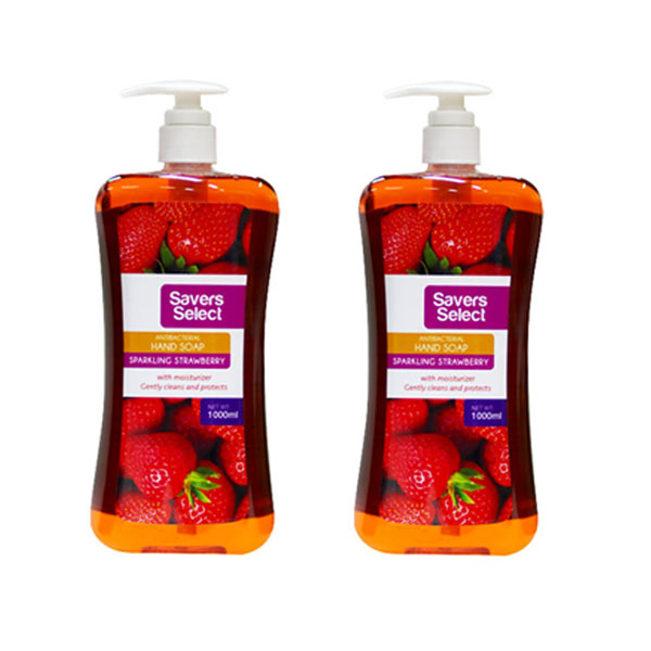 Savers Select Liquid Handsoap Sparkling Strawberry 1L – Buy 2