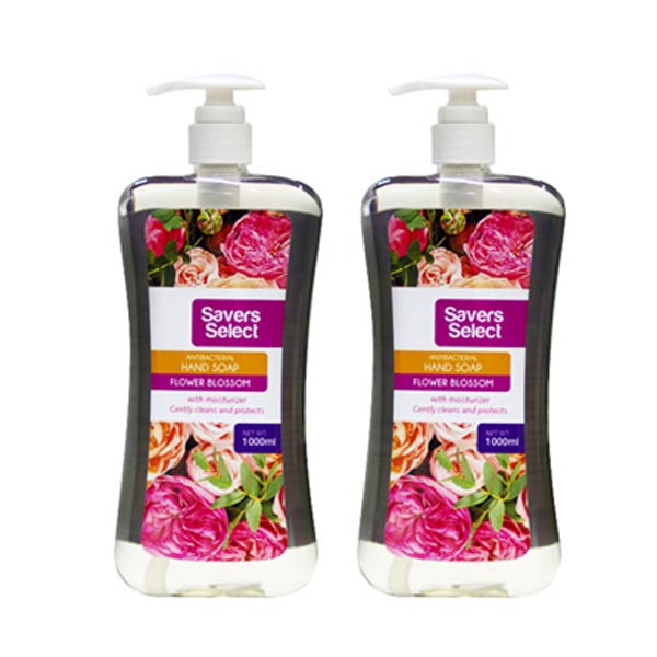 Savers Select Liquid Handsoap Flower Blossom 1L – Buy 2