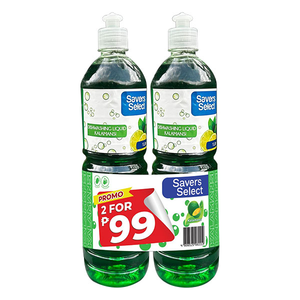 Savers Select Dishwashing Liquid Kalamansi 1L – Buy 2