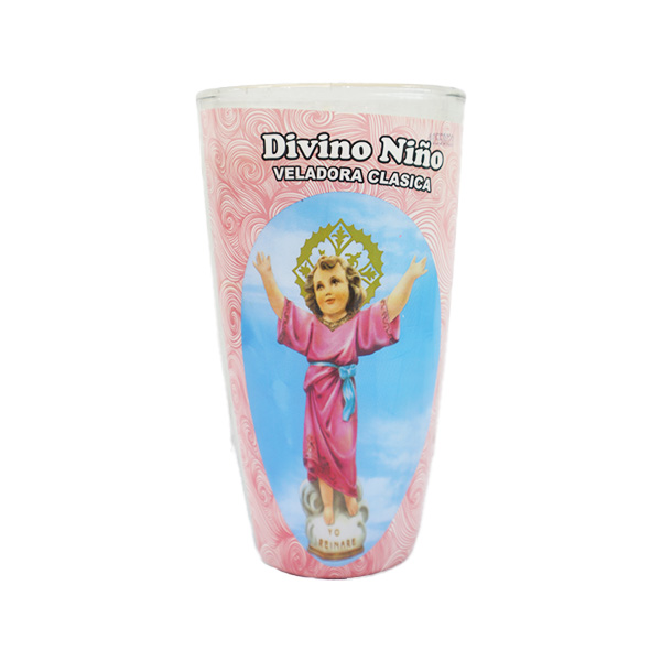 Veladora Candle Divino Niño Jesús Clásica 6inch