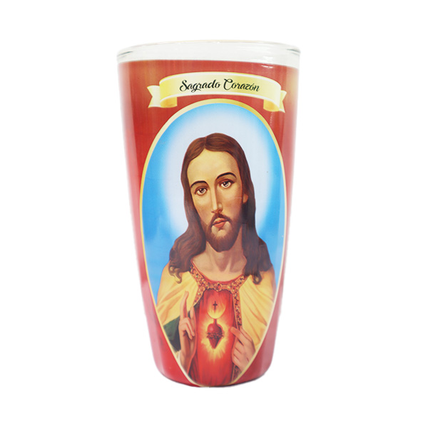 Veladora Candle Sagrado Corazón Clásica 6inch