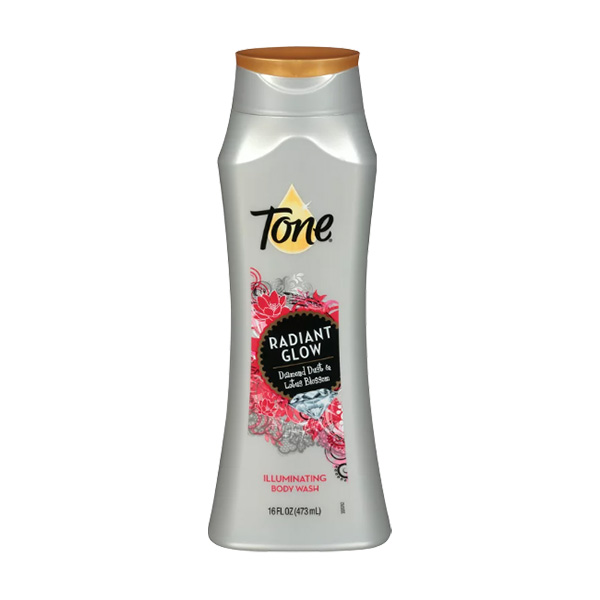 Tone Body Wash Radiant Glow Diamond Dust Lotus Blossom 16oz