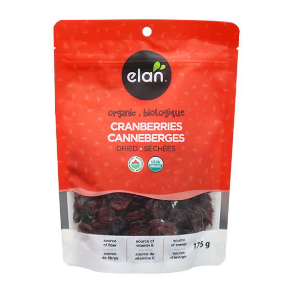 Elan Bio Dried Fruits Cranberries 175g