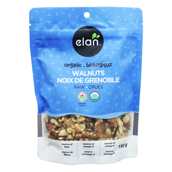 Elan Organic Walnuts 150g