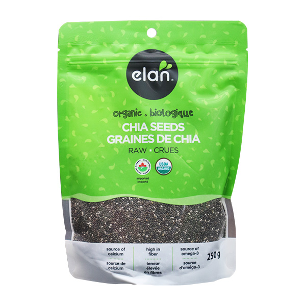 Elan Organic Chia Seeds 250g