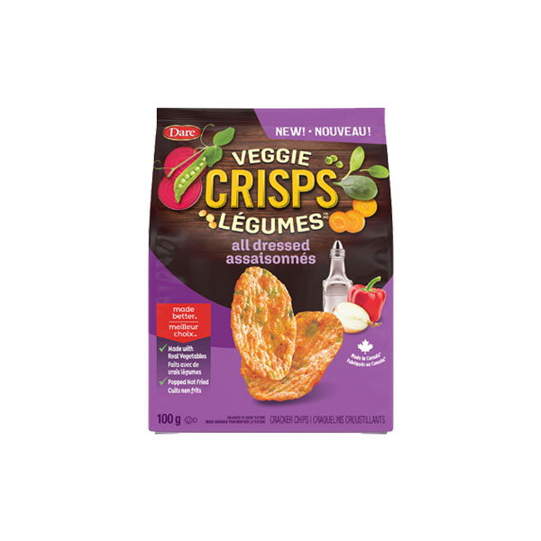 Dare Veggies Crisps All Dressed 100g