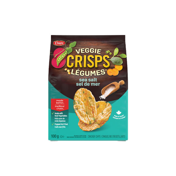 Veggies Crisps Sea Salt 85g