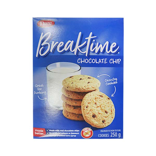 Breaktime Chocolate Chip Cookies 250g