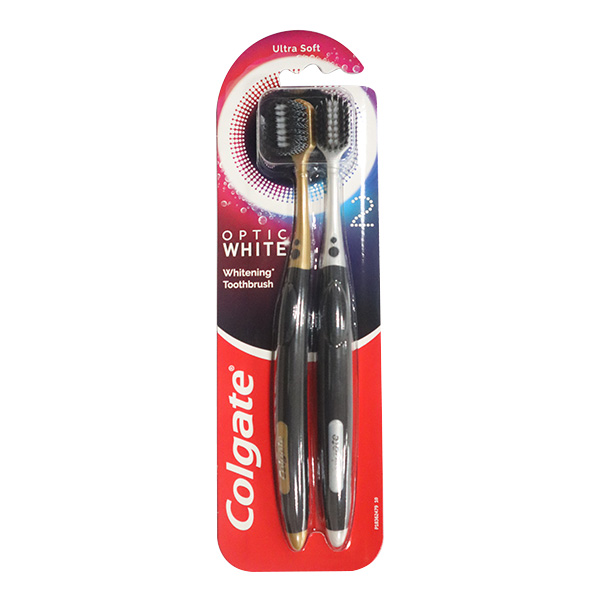 Colgate Toothbrush Optic White O2 2pk