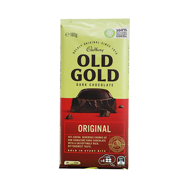Cadbury Old Gold Dark Chocolate Original 180g