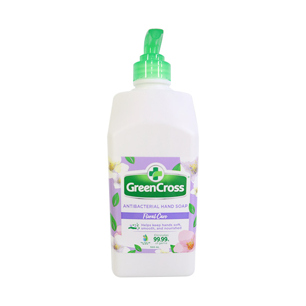 GreenCross Antibacterial Hand Soap Floral Care Pump 500ml