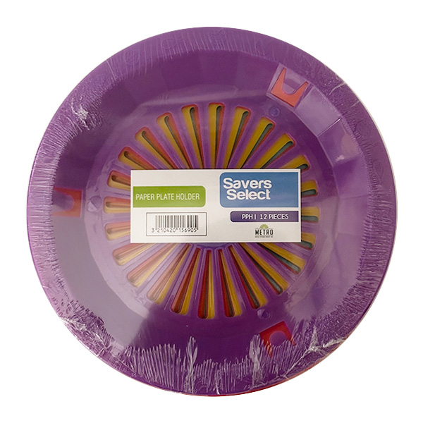Savers Select Paper Plate Holder 10" 12 x 12S