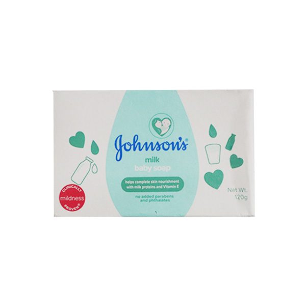 Johnson's Milk Baby Soap 120g