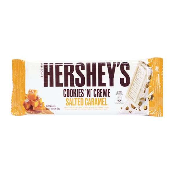 Hershey's Cookies and Creme Salted Caramel 38g