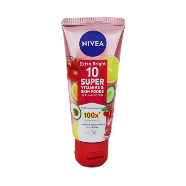 Nivea Extra Bright Super 10 Body Serum 70ml