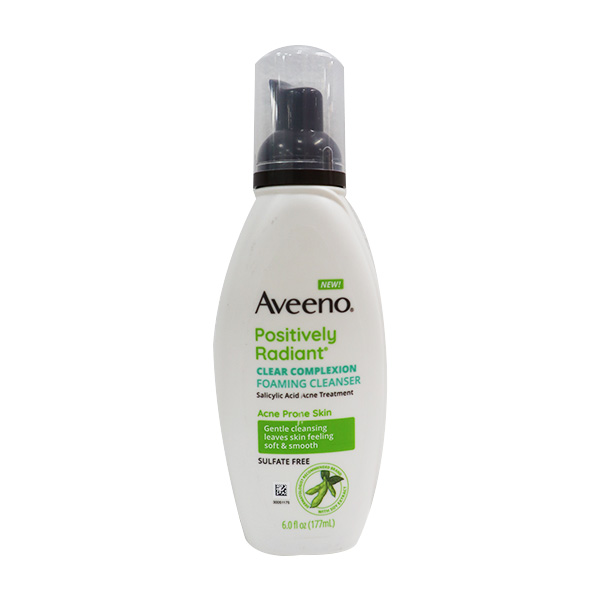 Aveeno Clear Complexion Foaming Cleanser 6oz