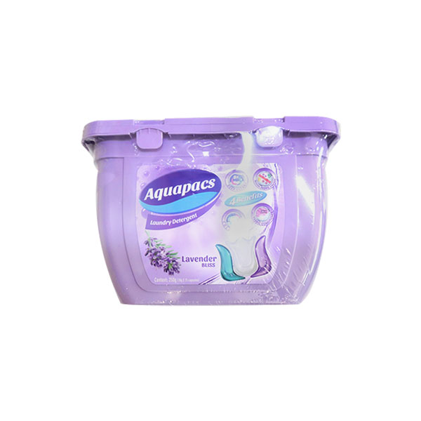 Aquapacs Laundry Detergent Capsules Lavender Bliss 250g