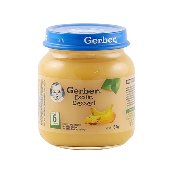 Gerber Exotic Dessert 130G