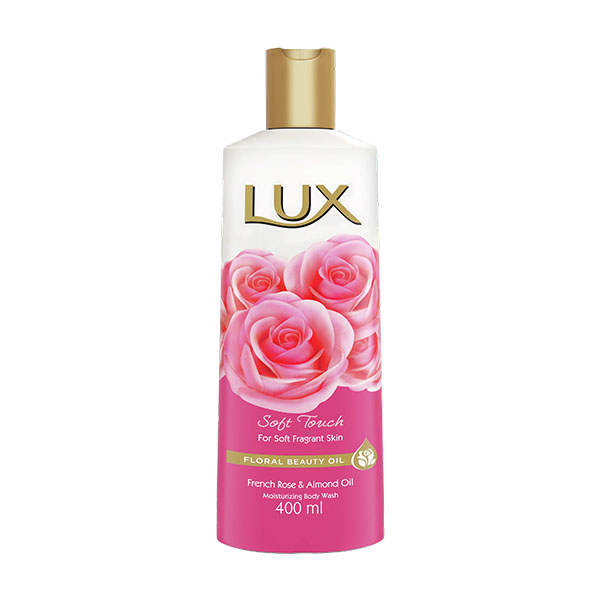 Lux Soft Touch Moisturizing Body Wash 400ml
