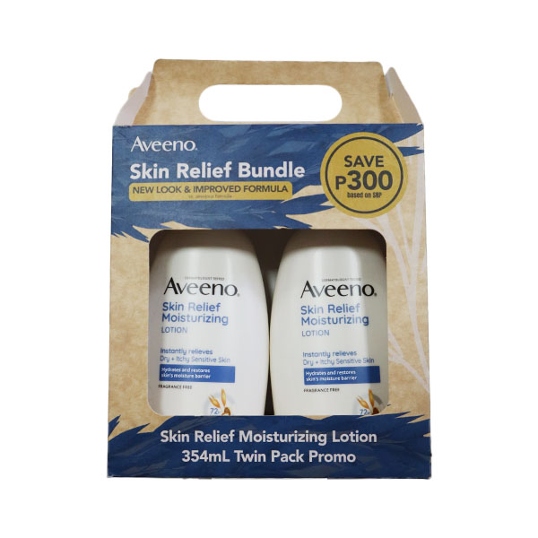 Aveeno Skin Relief Lotion 354ml Twin Pack