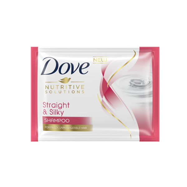Dove Shampoo Straight And Silky 10Ml