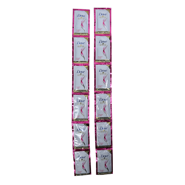 Dove Conditioner Straight And Silky 10Ml