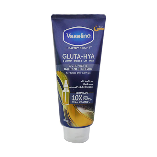 Vaseline Gluta Serum Burst Lotion Overnight 330ml