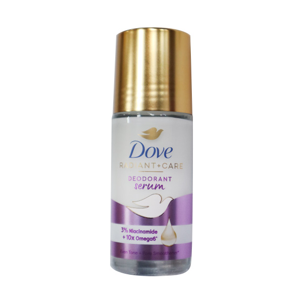 Dove Radiant + Care Deodorant Purple Niacinamide plus Omega-6 45mL