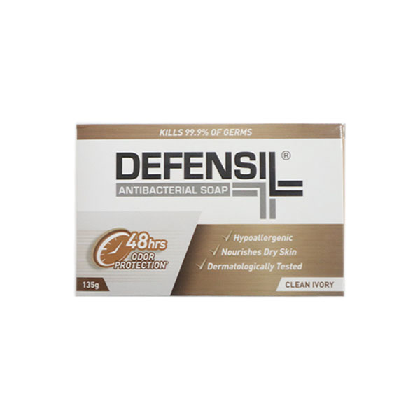 Defensil Antibac Soap Clean Ivory 135g