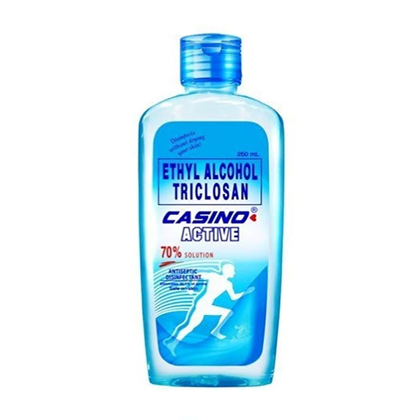 Casino Ethyl Alcohol 70% Solution Active 250ml