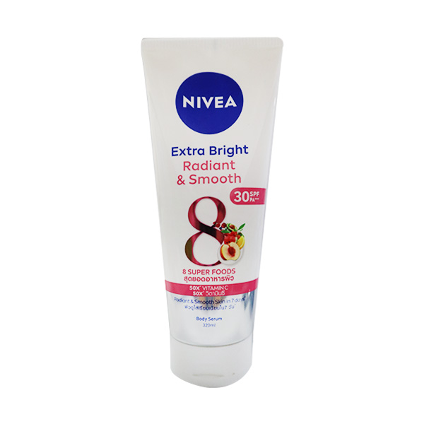Nivea Body Extra Bright Radiant & Smooth Serum SPF30 320ml