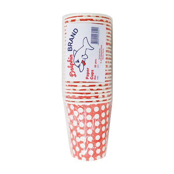 DOLPHN COFFEE CUP 8 OZ - EACH