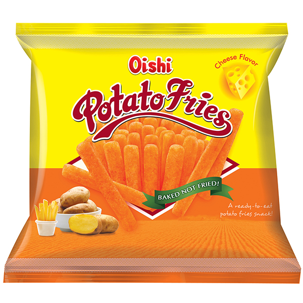 Oishi Potato Fries Cheese 50g