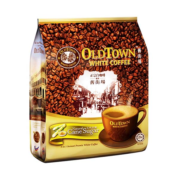 OldTown 3in1 Coffee With Natural Sugarcane 36g