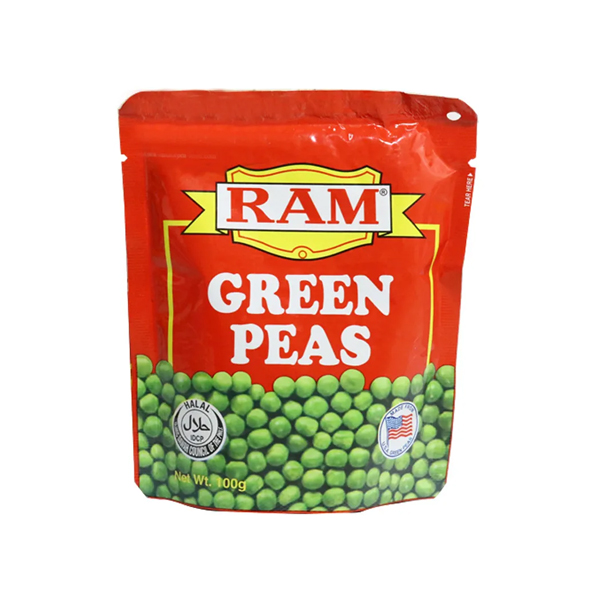 Ram Green Peas 100g Stand