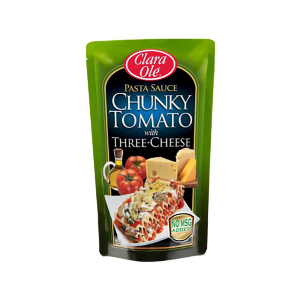 Clara Ole Pasta Sauce Chunky Tomato With Three-Cheese 1Kg